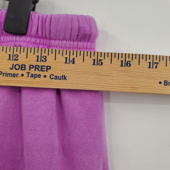 Aviator Nation X Peloton Logo Sweatpant Jogger Women XL Size Medium Neon Purple - Picture 12 of 14